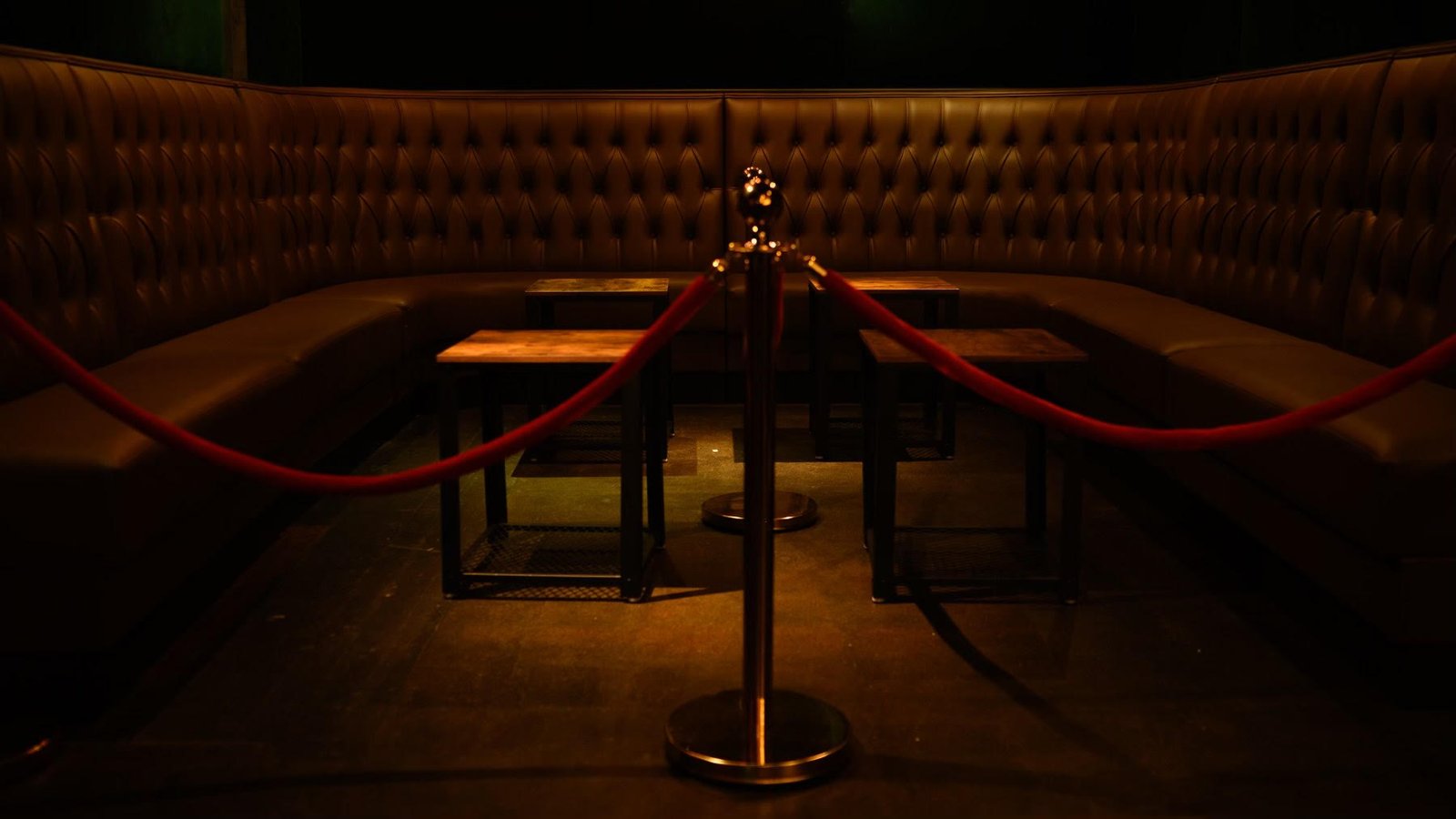 Reserved booth seating at Zanzi Oakland